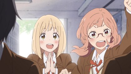 Asagao to Kase-san.