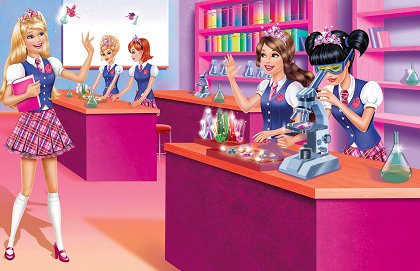 Barbie a Škola pro princezny