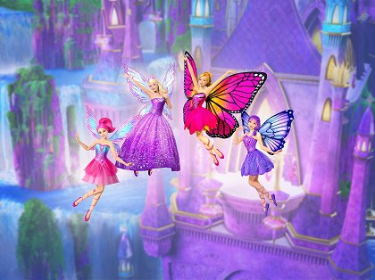 Barbie - Mariposa a Květinová princezna