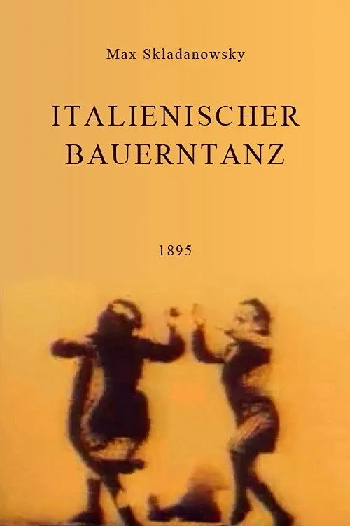 Bauerntanz zweier Kinder