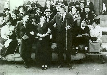 Chaplin na automobilových závodech
