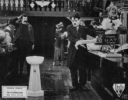 Chaplin obchodním příručím