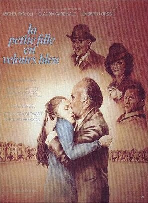 Dívka v modrém sametu