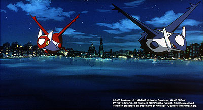 Gekidžóban Pocket Monsters: Mizu no mijako no mamorigami Latias to Latios