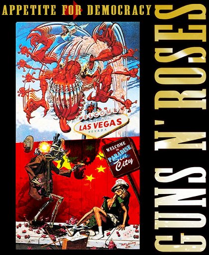 Guns N' Roses Appetite for Democracy 3D Live at Hard Rock Las Vegas