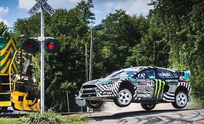 Gymkhana Nine: Raw Industrial Playground
