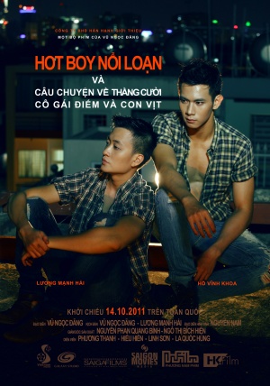 Hot boy nổi loạn và câu chuyện về thằng Cười, cô gái điếm và con vịt
