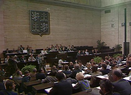 Jak odchází prezident