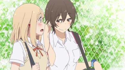 Kimi no hikari: Asagao to Kase-san.