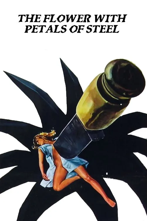 La flor de petalos de acero