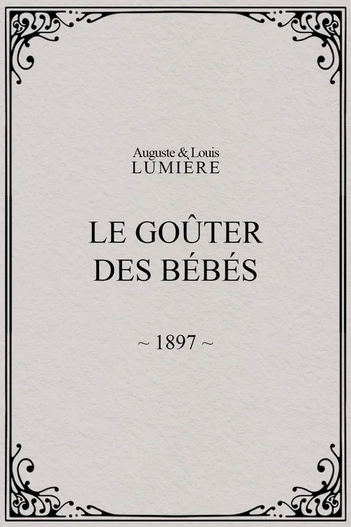 Le Goûter des bébés