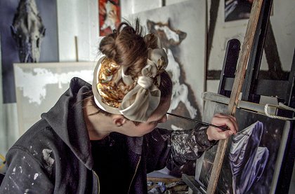Malířka a zloděj