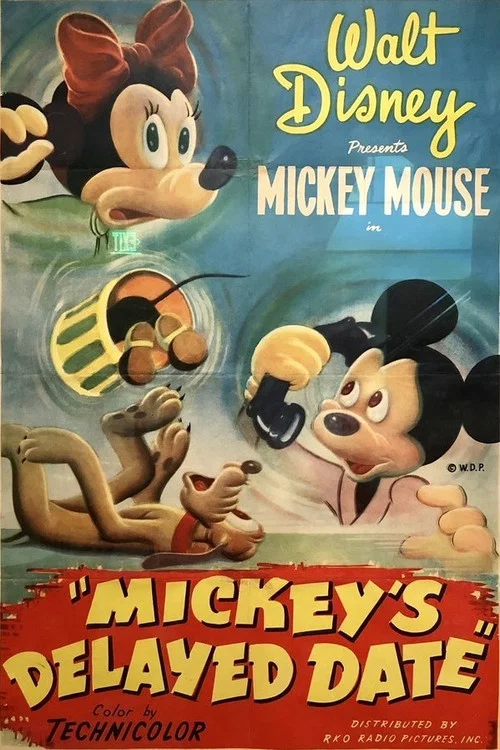 Mickey jde pozdě na schůzku