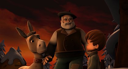 Olentzero a zlý skřítek