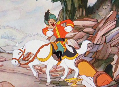 Pepek námořník a Aladinova čarovná lampa