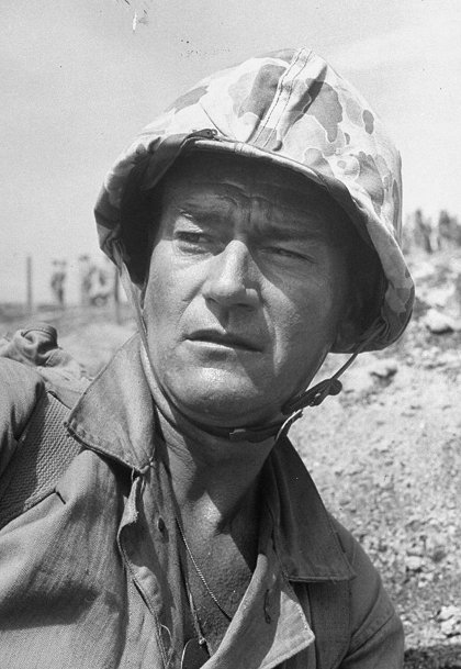 V písku ostrova Iwo Jima