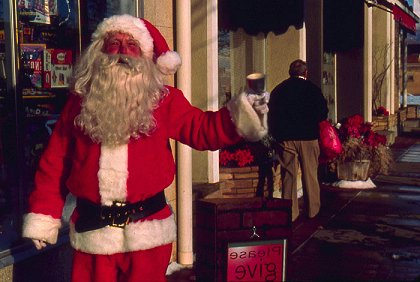 Viděl jsem maminku líbat Santa Clause