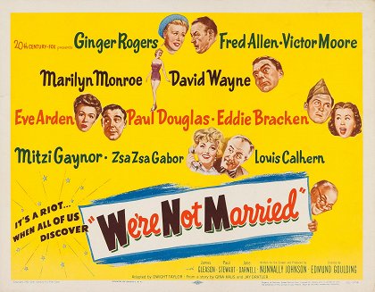 We're Not Married!