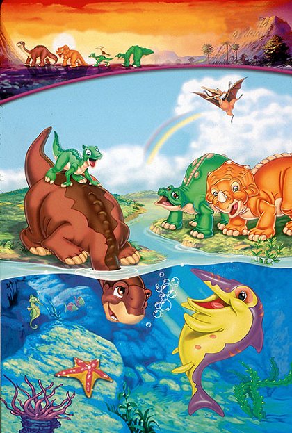 Země dinosaurů 9: Putování za velkou vodou