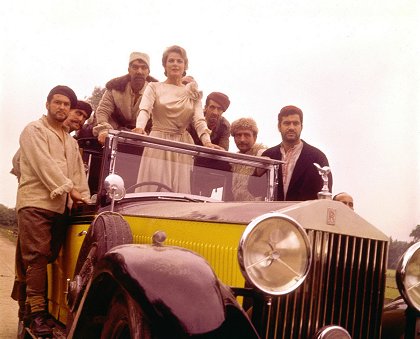 Žlutý Rolls-Royce